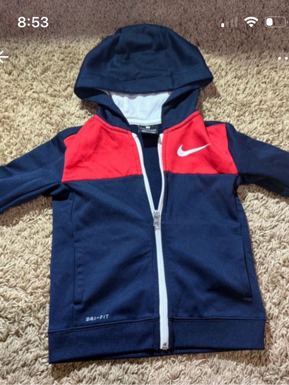 Nike jacket 4t